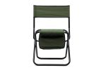 2-piece Folding Outdoor Chair with Storage Bag, Portable Chair for indoor, Outdoor Camping, Picnics and Fishing,Green