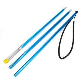 Stainless Steel Barbed Harpoon Head Fishing Fork (Color: Blue)