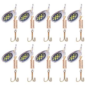 Water Sequin Road Sub Bait (Option: Black-10PCS)