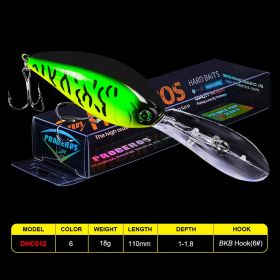 11cm Floating Waterway Sub Plastic Hard Bait 18.5g (Option: I 11CM18.5G)