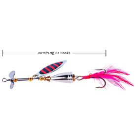 Spinner Spoon Bass Lure Metal Sequins Bait Fishing Lures For Lake Sea Pike Carp (Option: No.1)