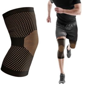 2-Pack: Copper-Infused Knee Sleeve (size: medium)