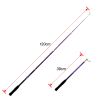 DSJUGGLING Adjustable Fiberglass Handsticks with Foam Handles,  Stretchable Poles for Dance Ribbon or Dancing Dragon Poi Equipment Rod