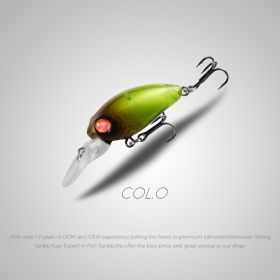 Lure 32mm Mini Fatty Fishing Lure (Option: O)