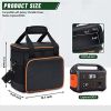 Carrying Bag for Jackery Portable Power Station Explorer 300 240 160 Storage Pockets Battery Case Travel Power Pack