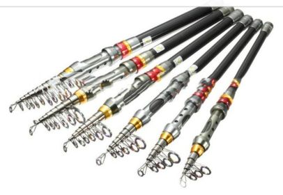 Fishing Rod Spinning Carbon Fiber Telescopic (Option: Handle of metal-3.0)