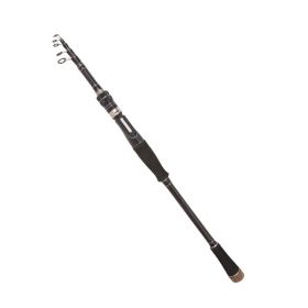 Carbon Telescopic Ultra Light Short Section Portable Straight Shank Fishing Rod (Option: Straight handle-Length3.6)